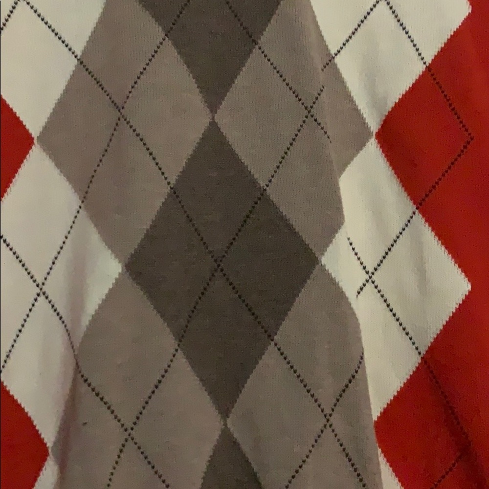 St John’s Bay Argyle Diamond Sweater - Picture 3 of 4